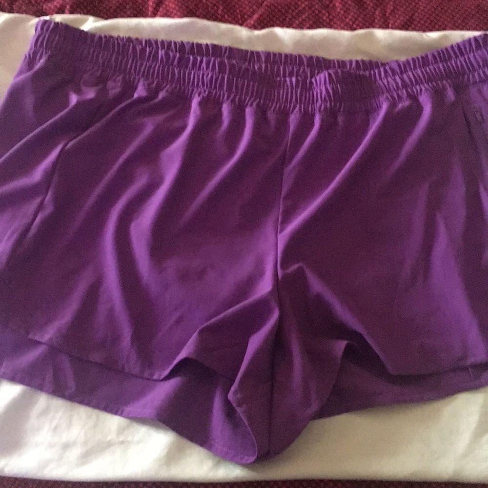 Calis purple  Athletic Shorts